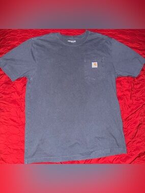 Carhartt Men's Short Sleeve Pocket Tee - Charcoal Black